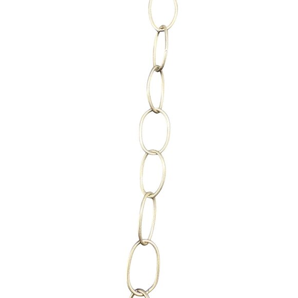 Black Beaded Green Crystal Station Charms Chain Long Necklace Silver Tone - Picture 6 of 8